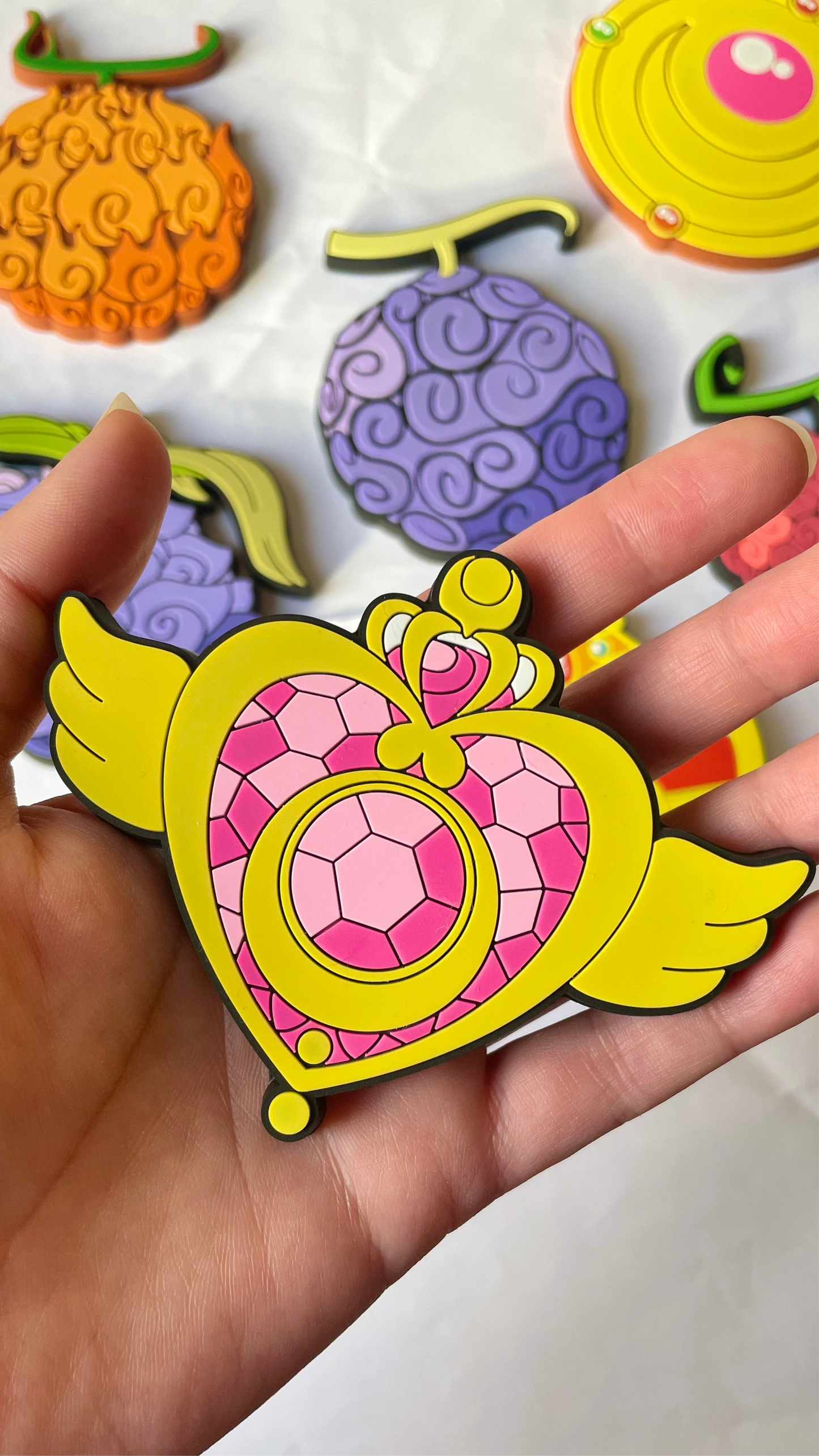 Sailor Moon Brooch Coasters