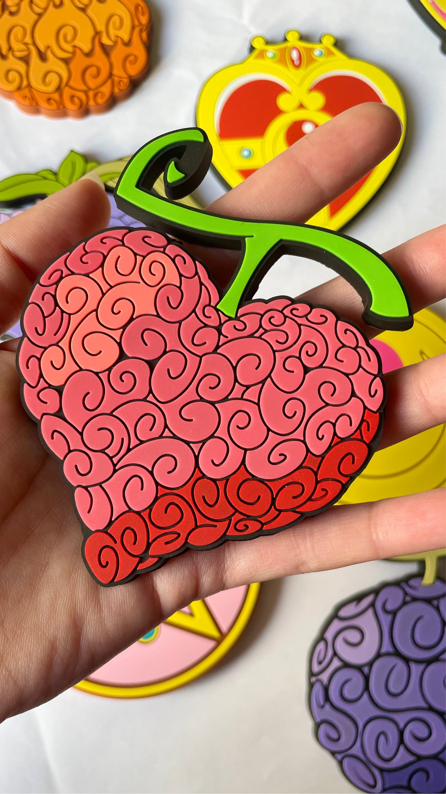 One Piece Devil Fruit Coasters