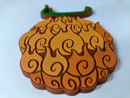 One Piece Devil Fruit Coasters