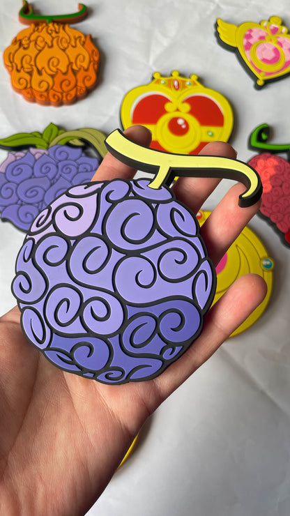 One Piece Devil Fruit Coasters