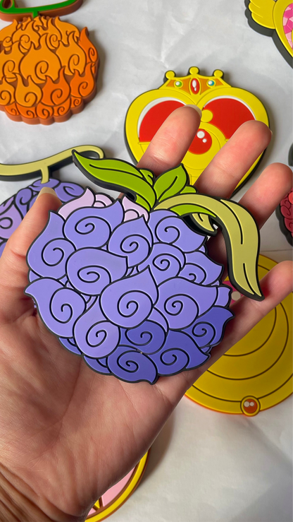 One Piece Devil Fruit Coasters