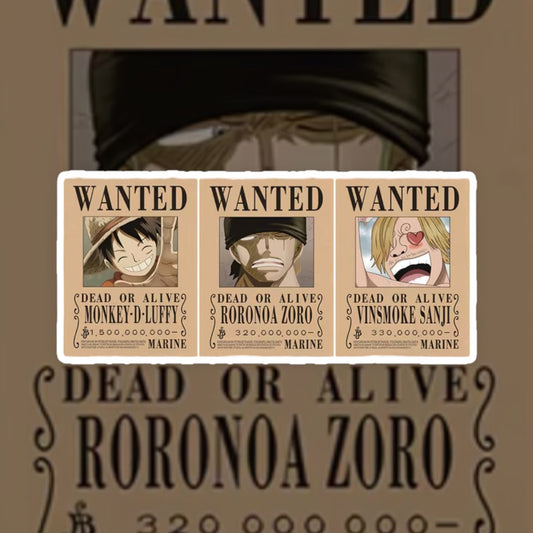 One piece Wanted Poster 3D Lenticular Poster