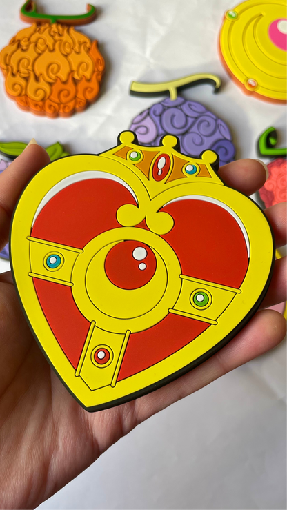 Sailor Moon Brooch Coasters
