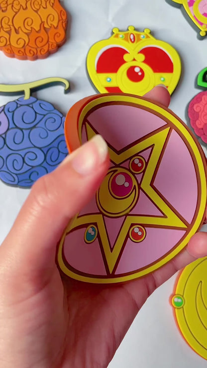 Sailor Moon Brooch Coasters