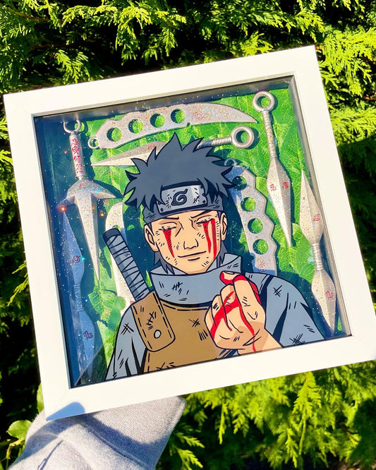 Shisui Uchiha Kunai 3D Painting