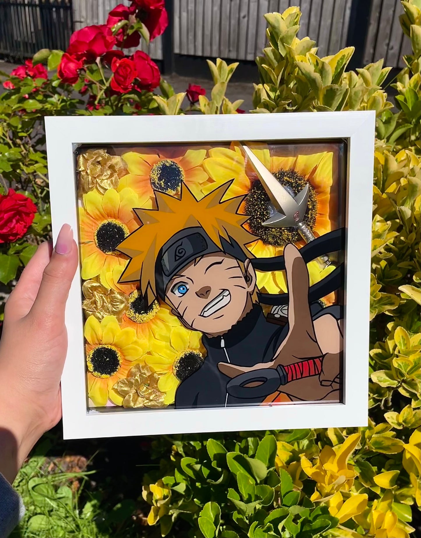 Naruto Sunflower Painting 1
